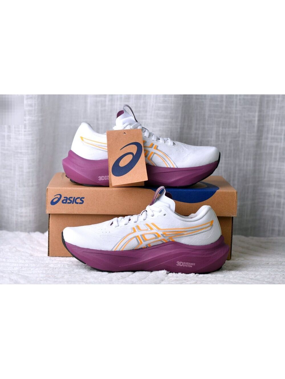 New! Size: 5 Women | Asics GT-2000-14 | White/Yamabuki